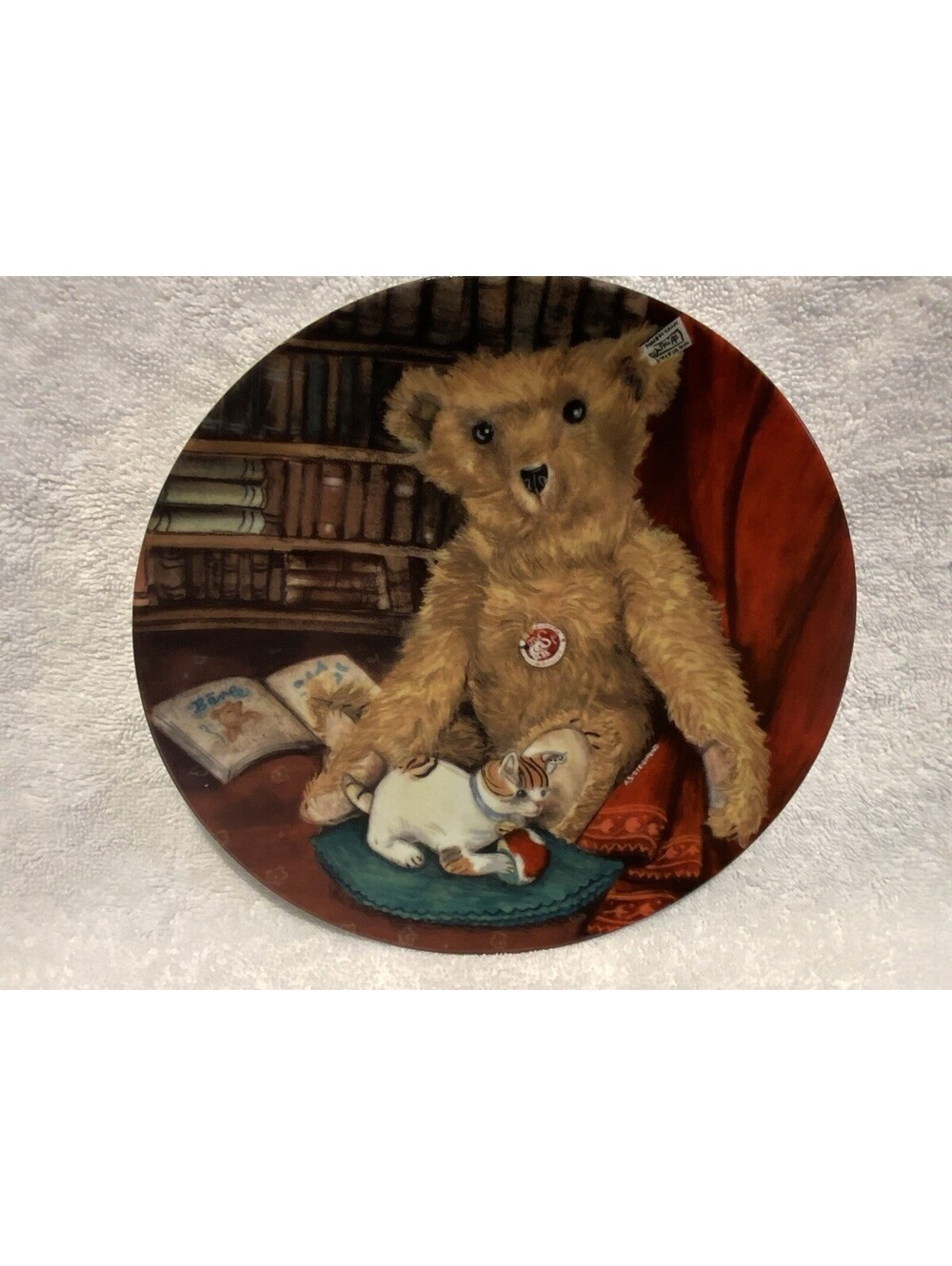 Vintage Steiff Club Century Collection Porcelain Collectors 7.75”W Plate